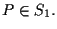 $P \in S_1.$